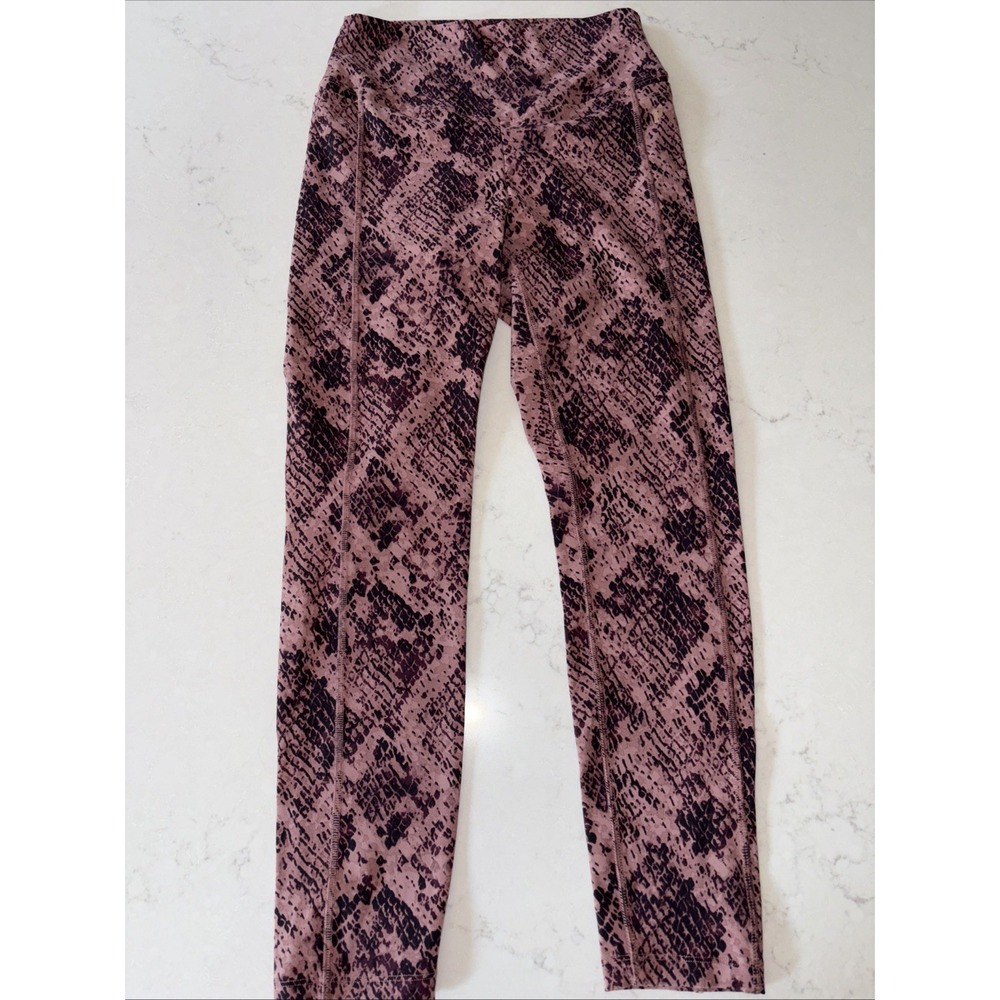 PINK Victoria's‎ Secret Ultimate V High Waist Cocoa Snake Print Leggings Small